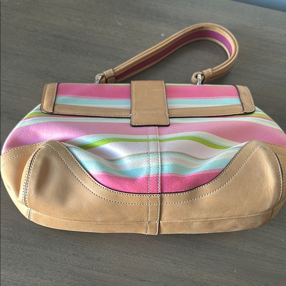 Colorful Striped Women's Bag - Picture 3 of 9